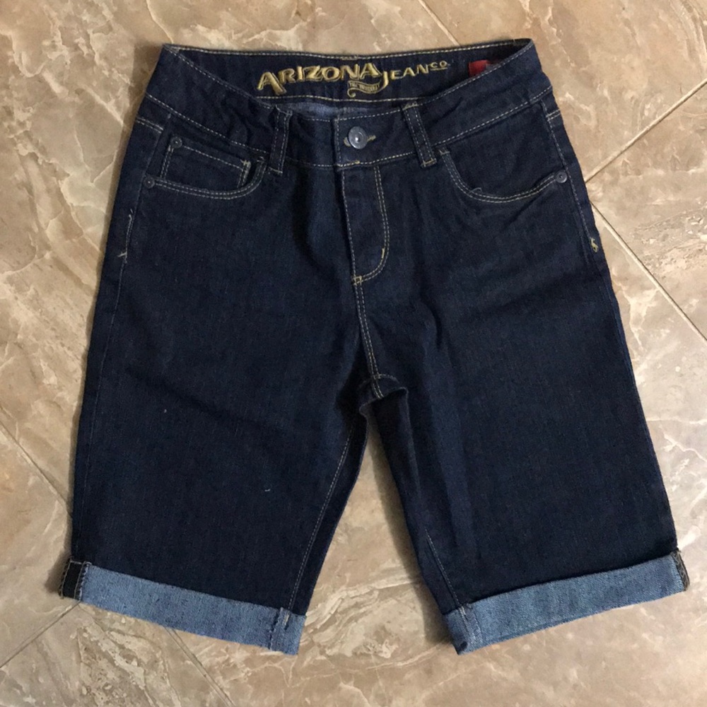 Juniors Bermuda jean shorts